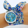 Ladies Cloth Wristwatch Watch Sweet Girls